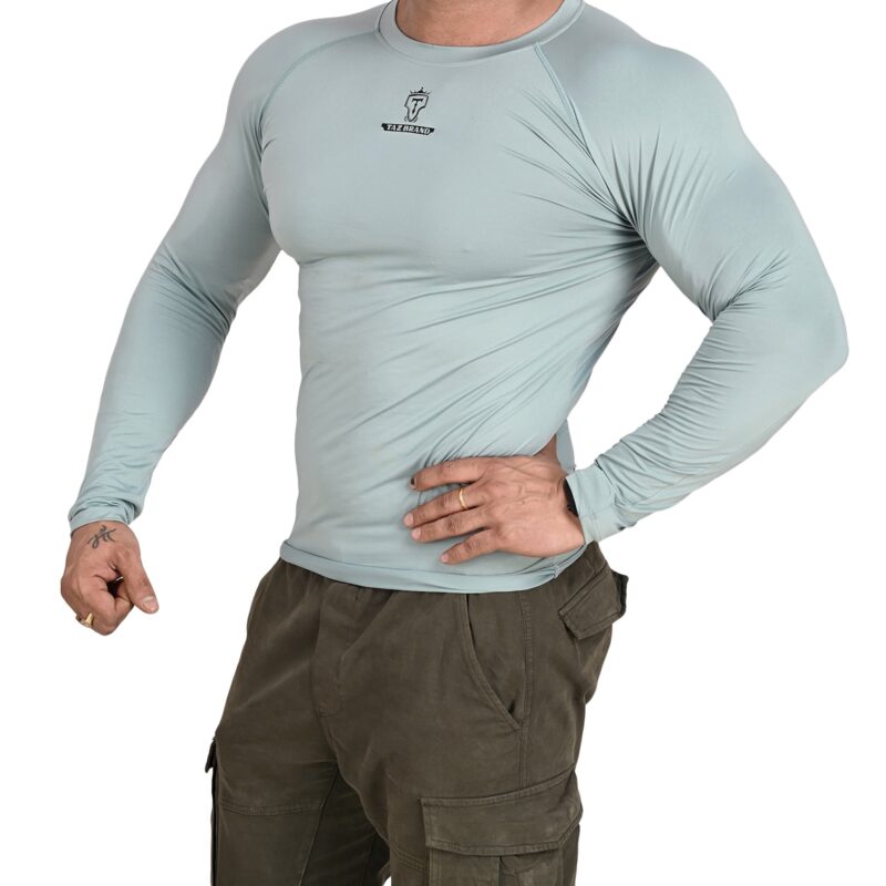 TB Compression Full Sleeve Mint Green - Image 5